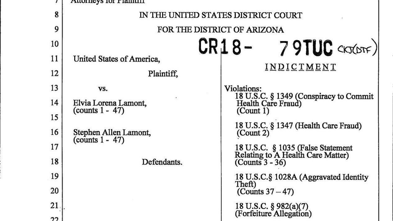 Tucson in-home care operators face Medicare fraud charges